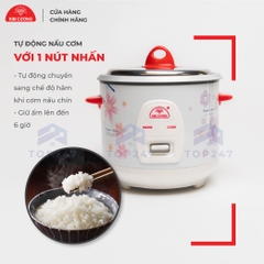 Nồi Cơm Điện Kim Cương 0.6 Lít Nắp Rời