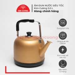 Ấm Đun Nước 6 Lít Kim Cương - Đun Nhanh [Bảo Hành Chính Hãng 12 Tháng]