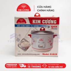 Nồi Cơm Điện Kim Cương 0.6 Lít Nắp Rời