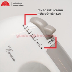 Máy Đánh Trứng Cầm Tay Kim Cương 7 Cấp Độ - Máy Đánh Trứng Mini [Bảo Hành 1 Đổi 1]