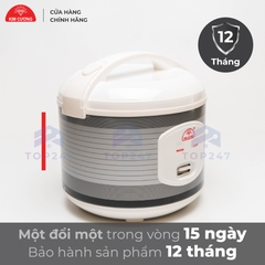 Nồi Cơm Điện Kim Cương - Nắp Gài Chống Dính 1.2 Lít [Chính Hãng]