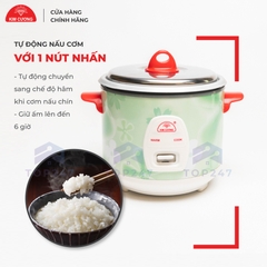 Nồi Cơm Điện Kim Cương - Nắp Rời 1.2 Lít [Chính Hãng]