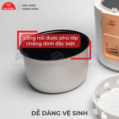 Nồi Cơm Điện Kim Cương - Nắp Gài 1.8 Lít [Chính Hãng]