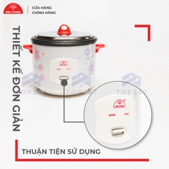 Nồi Cơm Điện Kim Cương - Nắp Rời 2.2 Lít [Chính Hãng]
