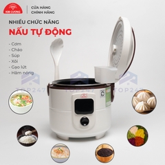 Nồi Cơm Điện Kim Cương - Nắp Gài Chống Dính 1.8 Lít Thông Minh [Chính Hãng]
