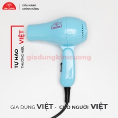 Máy Sấy Tóc Kim Cương 600W - Máy Sấy Tóc Mini 2 Tốc Độ [Bảo Hành 1 Đổi 1]