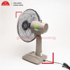 Quạt Bàn B3 Kim Cương - Quạt Bàn Mini Thân Nhựa [Bảo Hành Chính Hãng 12 Tháng]