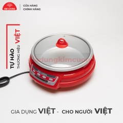Nồi Lẩu Điện Đa Năng Kim Cương - Dung Tích 3.5 Lít [Bảo Hành Chính Hãng 1 Đổi 1]