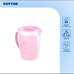 Ca Nhựa Duy Tân 2 Màu Dung Tích 1.5L Có Nắp Đậy An Toàn Tiện Dụng Chất Liệu Nhựa PP Không Chứa BPA Nhiều Màu Sắc Tươi Sáng
