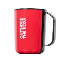 Ca quai 2 màu 500ml, ca uống nước, ly uống nước đa sắc màu hiện đại bắt mắt, nhựa Duy Tân