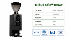 Máy xay cà phê tích hợp nén dành cho quán Promix PM-900 Plus