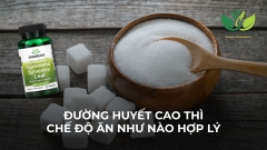 ĐƯỜNG HUYẾT CAO THÌ CHẾ ĐỘ ĂN NHƯ NÀO CHO HỢP LÝ?