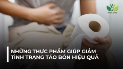 NHỮNG THỰC PHẨM GIÚP GIẢM TÌNH TRẠNG TÁO BÓN HIỆU QUẢ MÀ BẠN NÊN BỔ SUNG MỖI NGÀY