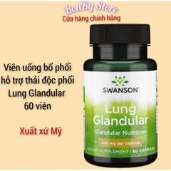 viên uống bổ phổi lung glanduar swanson