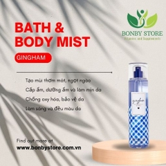 Xịt thơm cơ thể bodymist mùi gingham