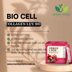 Collagen lựu đỏ Bio Cell Hàn Quốc dạng bột