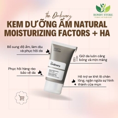 Kem dưỡng ẩm The Ordinary Natural Moisturizing Factor + HA
