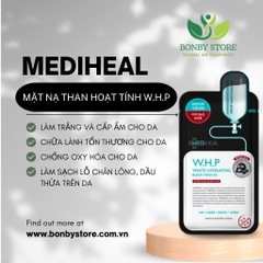 Mặt nạ W.H.P White Hydrating Black Mask EX của Mediheal