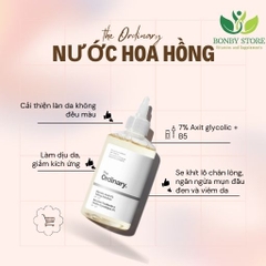 he Ordinary Glycolic Acid 7% Toning Solution pH~3.6