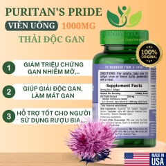 viên uống thải độc gan 100mg của Mỹ 90 viên