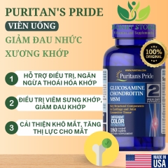 VIÊN UỐNG GIẢM ĐAU NHỨC XƯƠNG KHỚP PURITAN'S PRIDE -180 VIÊN