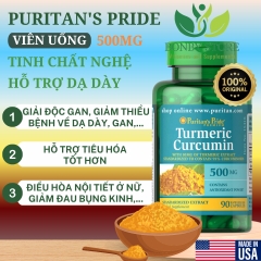 viên uống tinh chất nghệ hỗ trợ dạ dày 500mg của Mỹ 90 viên