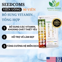 Viên Uống Bổ Sung Multi Vitamin Và Khoáng Chất Hỗ Trợ Tăng Cường Sức Khỏe Và Làm Đẹp