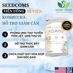 Viên Uống Chiết Xuất Trà Đen Lên Men Kombucha Hỗ Trợ Giảm Cân