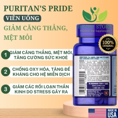 VIÊN UỐNG GIẢM STRESS PURITAN’S PRIDE STRESS FORMULA - 60 viên