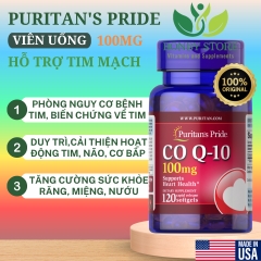 Thuốc CoQ10 100mg của Mỹ 120 viên