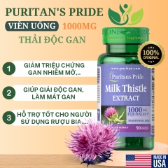 viên uống thải độc gan 100mg của Mỹ 90 viên