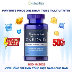 Viên uống vitamin tổng hợp dành cho nam Puritan's Pride (100 viên)