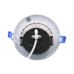 Đèn LED Downlight Âm Trần Viền Vàng 12W Paragon E138 115/12
