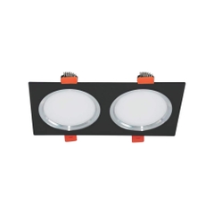 Đèn LED downlight Âm Trần Đôi 9Wx2 Anfaco AFC 754/2-9Wx2