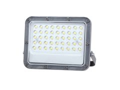 Đèn led pha thấu kính KINGECO 30w, vỏ xám, Chip LUMILEDS 2835