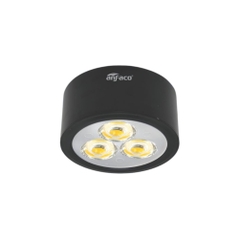 Đèn LED Gắn Nổi Mắt Ếch 3W-9W ANFACO AFC 643D-Vỏ Đen