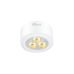 Đèn LED Gắn Nổi Mắt Ếch 3W-9W ANFACO AFC 643T-Vỏ Trắng