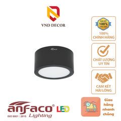 Đèn LED Gắn Nổi 3W-12W ANFACO AFC 644D-Vỏ Đen