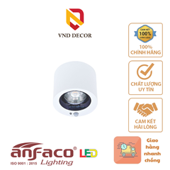 Đèn Led Trụ Gắn Nổi 12W Cảm Biến Chuyển Động ANFACO AFC 654T LED 12W Vỏ Trắng