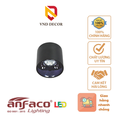 Đèn Lon Led Gắn Nổi ANFACO 3W-10W AFC 684D-Vỏ Đen