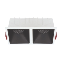 Đèn LED downlight Vuông Âm Trần Đôi 7W/9W*2 Anfaco AFC 748/2