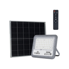 Đèn Pha Led Năng Lượng Mặt Trời 200W Kingled Ánh Sáng Trắng