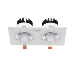 Đèn Downlight Âm Trần Đôi 2x10W Paragon OLS210L20