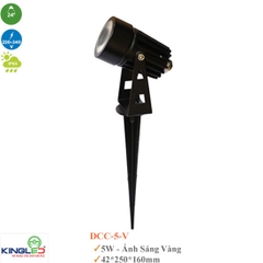 Đèn cắm cỏ Kingled 5W DCC-5-V