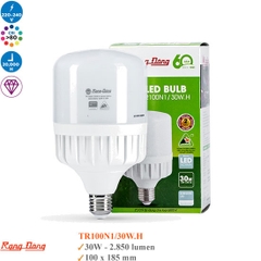 Đèn Led Bulb Trụ Nhôm Nhựa 30W Rạng Đông