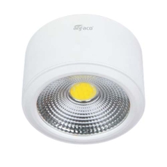 Đèn Lon Nổi Tròn Thân Trắng 7W-12W Anfaco AFC 553 7W/12W