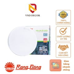 Đèn LED Ốp Trần Tròn LN12 Đế Nhôm RẠNG ĐÔNG