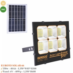 Đèn Pha Năng Lượng Mặt Trời Euroto Solar-66 350W