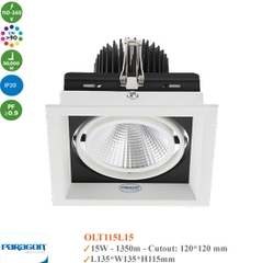 Đèn Downlight Âm Trần 15W Paragon OLT115L15