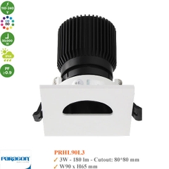Đèn Spotlight Âm Trần Paragon PRHL90L3 3w